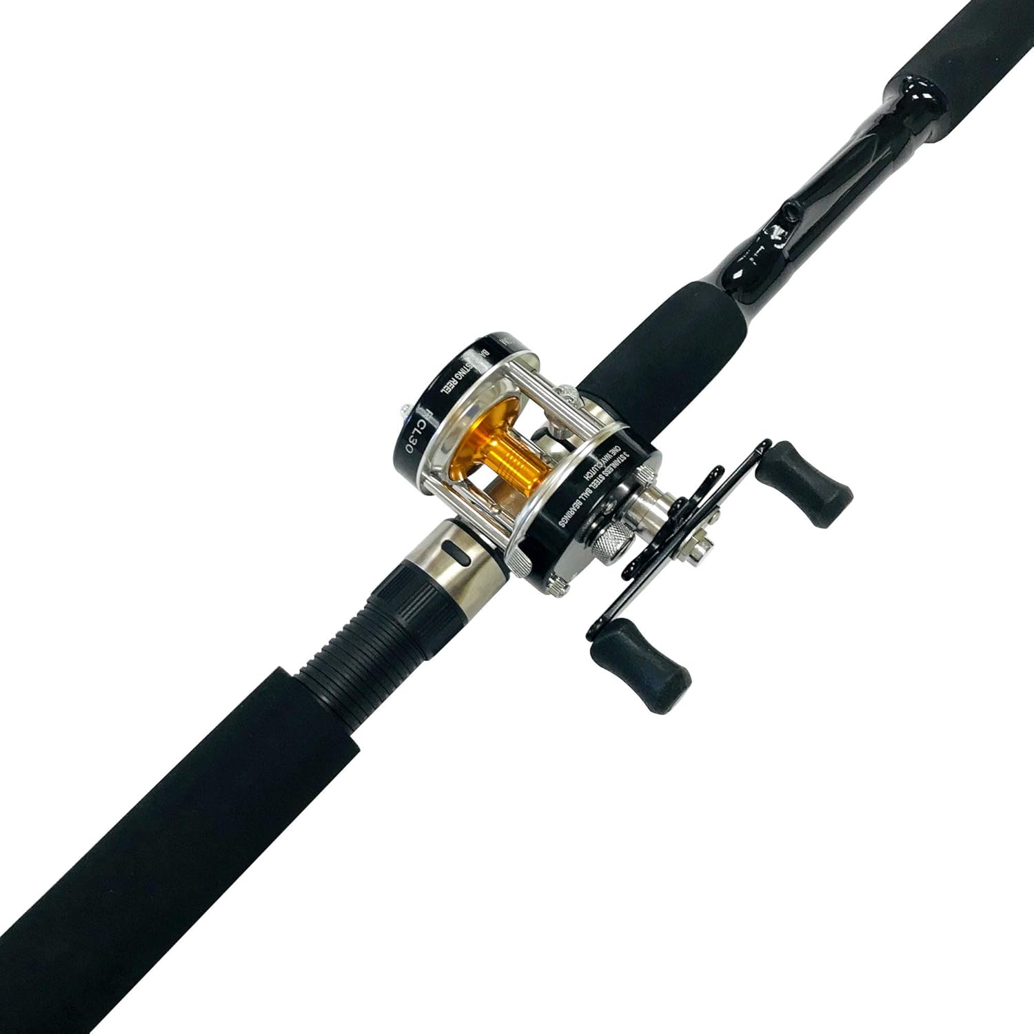 EatMyTackle Sabiki Rig Fishing Rod and Baitcaster Reel Combo - Image 2