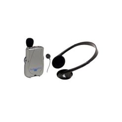 Alternative view of Williams Sound Pocketalker Ultra Duo Amplifier with Headphones and Earbud – PKTD1-EH
