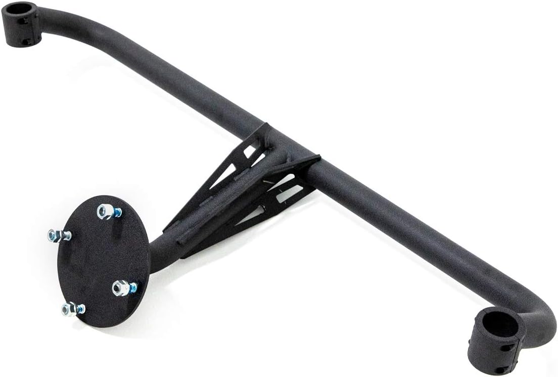 SuperATV Spare Tire Carrier for 2020+ Kawasaki Teryx KRX 1000 | Fits up to 37 Tire | Secures to Rear Frame of Vehicle | Made with Powder-Coated Steel Tubing | No Drilling or Welding Required! - Image 8