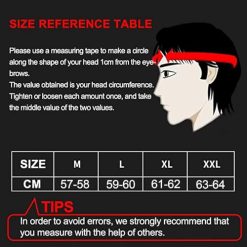 Alternative view of Full Face Motorcycle Helmet Crash Integrated Helmet with HD Visor Four Seasons Crash Helmet Men Women DOT Approved Ventilation System Motorcross Helmets