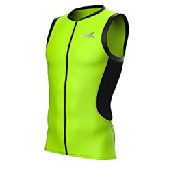 Sparx MenTri Tank Performance Triathlon Top Tri Singlet Men Swim Bike Run